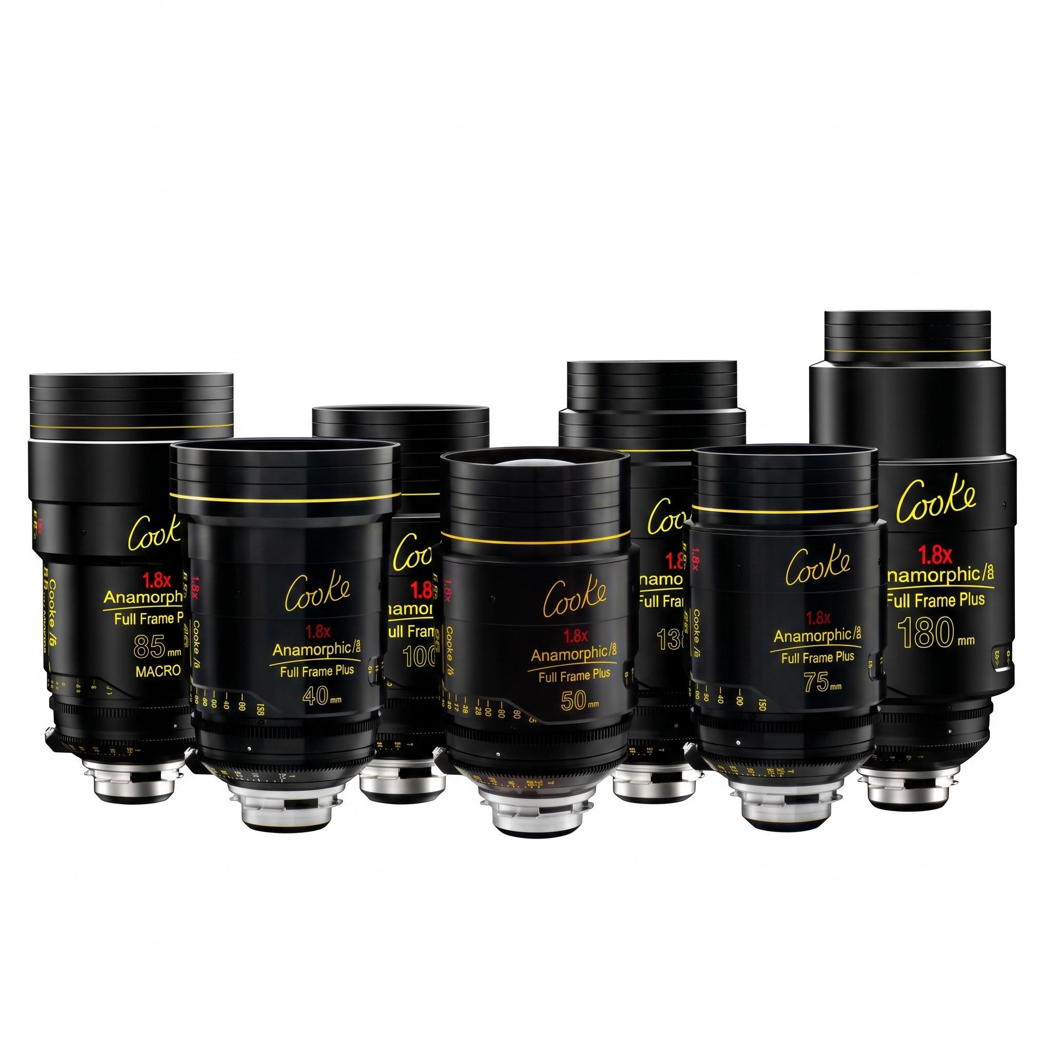 "COOKE ANAMORPHIC FULL FRAME PLUS LENS SET 32/40/50/60/75/85/100/135/180mm